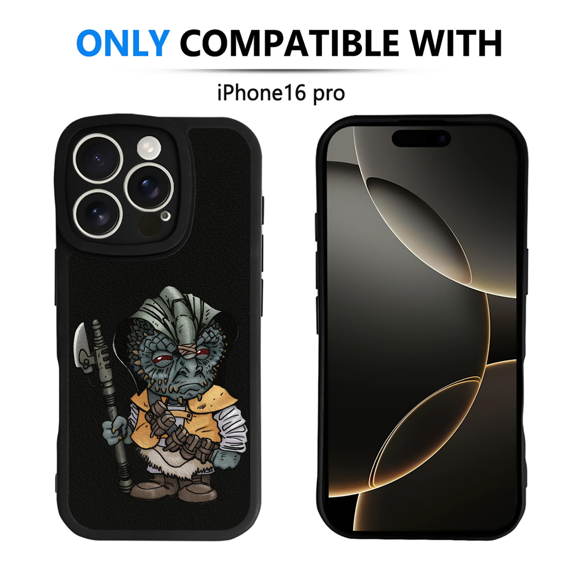 （画像用） スター・ウォーズ Star Wars 【iPhone 16シリーズ対応】シリコンスマホケース（レザー調） 材質：シリコン